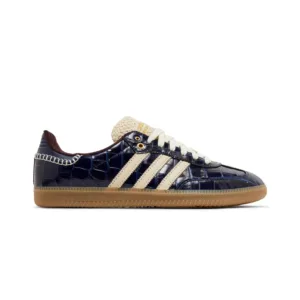 Wales Bonner x Adidas Samba Navy Croc Wonder White